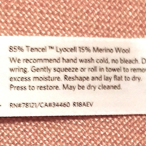 $218 Eileen Fisher Merino Wool Kissed Top Small 6 8 VINTAGE Aztec Brown NWT - Picture 7 of 11